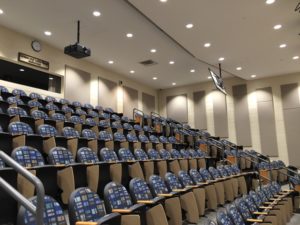 College Lecture Hall, Sound Seal Acoustical Panels