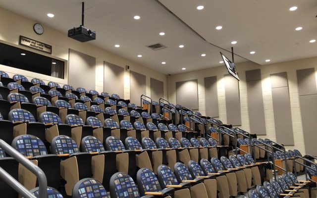 College Lecture Hall, Sound Seal Acoustical Panels