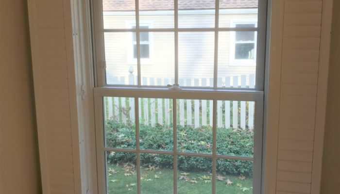 Woodlore Shutters, Norman Window Fashions, These Composite Shutters Work Great In High Moisture Areas Like Bathrooms.